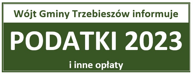 PODATKI 2023 i inne opłaty