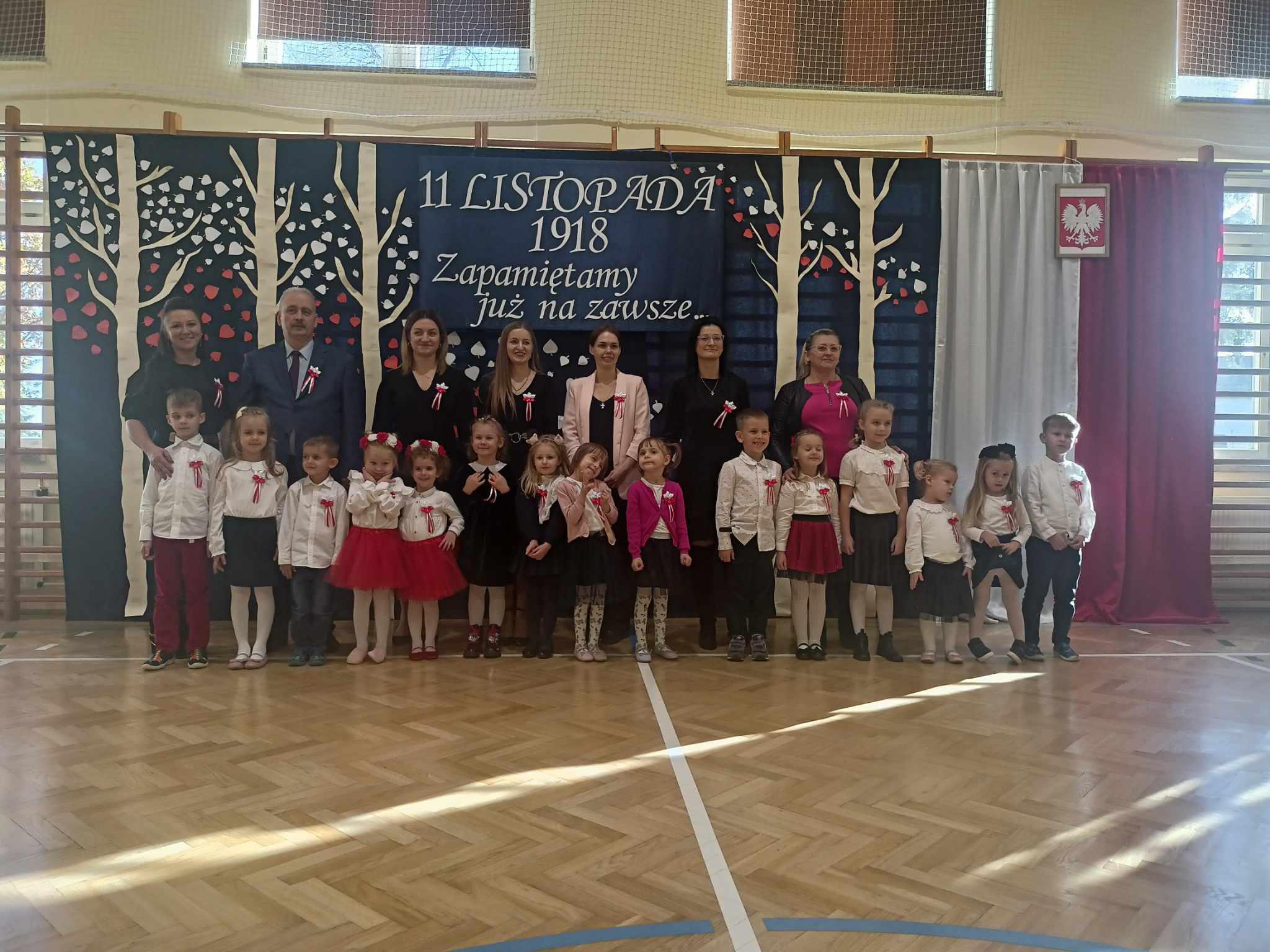 Gminny Konkurs ,,Niepodległa Polska” Zespół Szkolno-Przedszkolny w Dębowicy.
