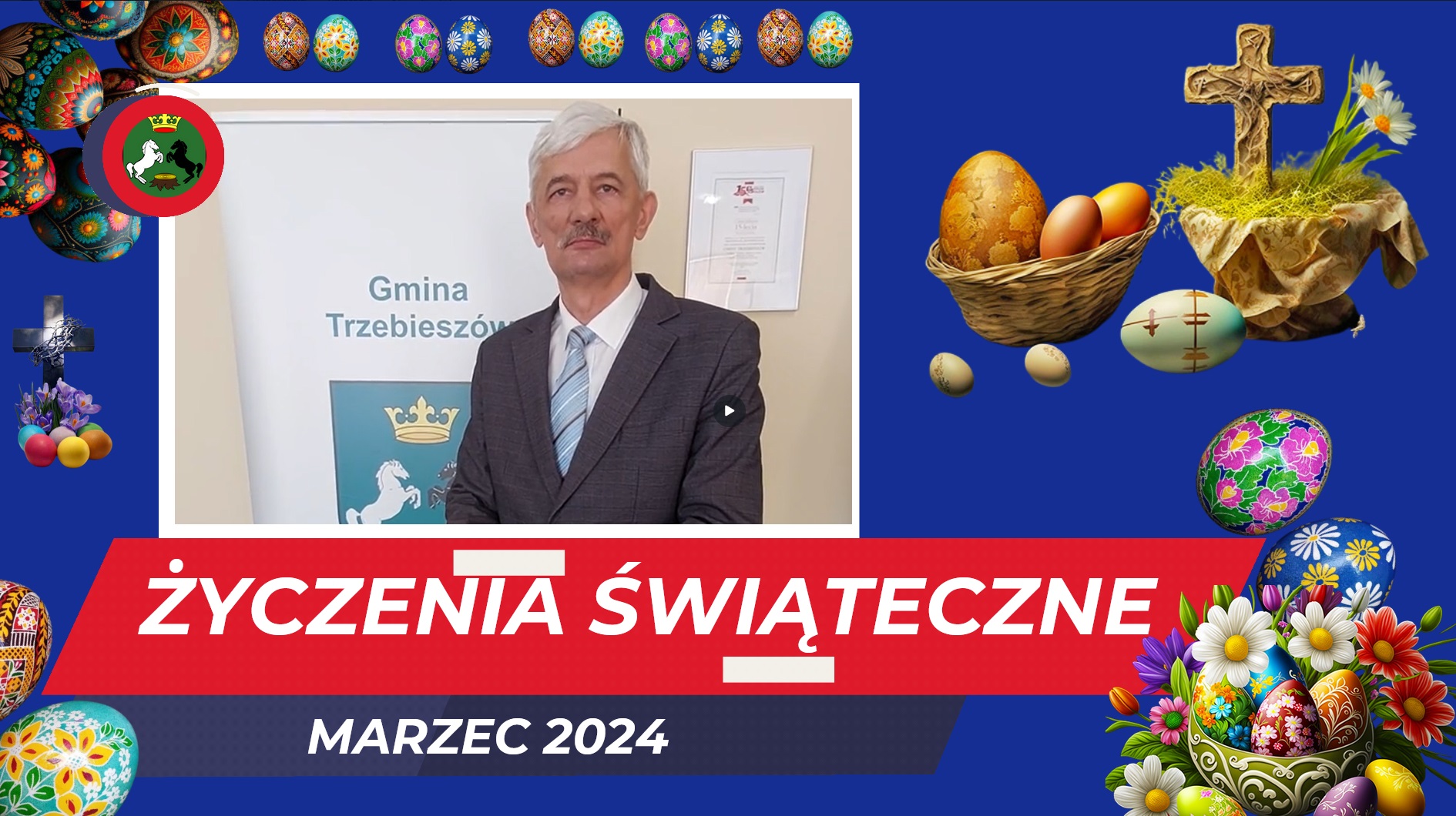 Życzenia Świąteczne  Wójta Gminy Trzebieszów