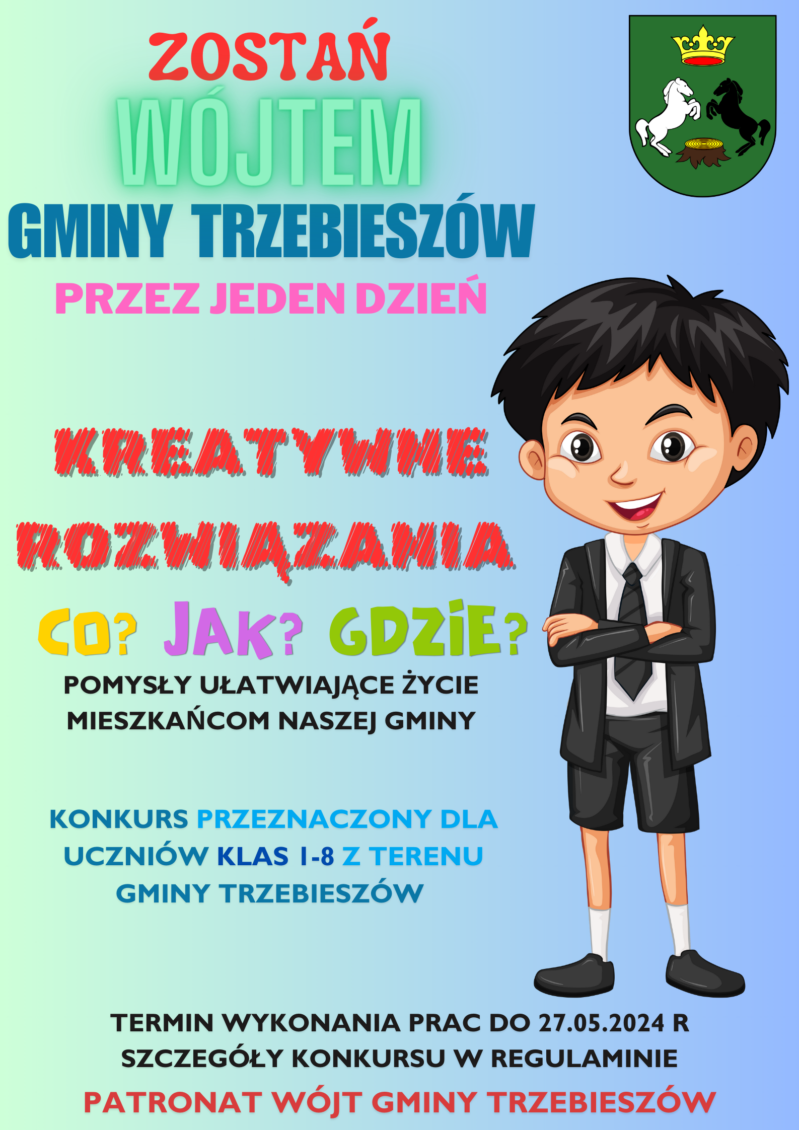 KONKURS ZOSTAŃ WÓJTEM PRZEZ JEDEN DZIEŃ