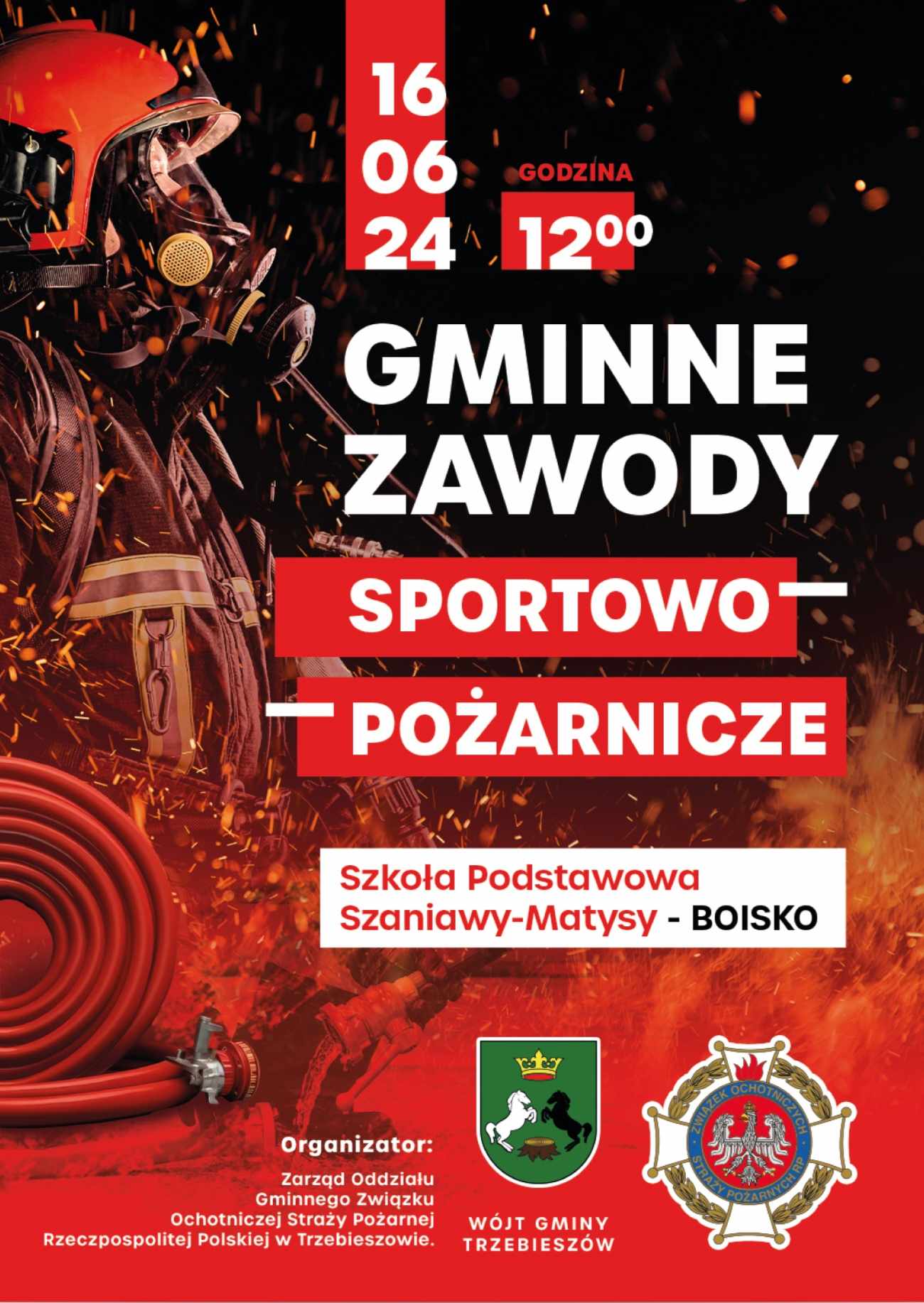 Gminne Zawody Sportowo-Pożarnicze 2024 rok