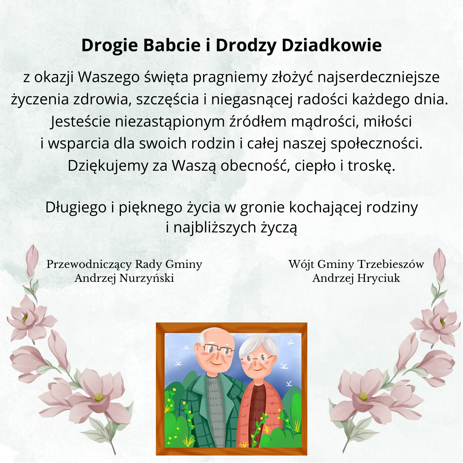 Życzenia z okazji Dnia Babci i Dziadka