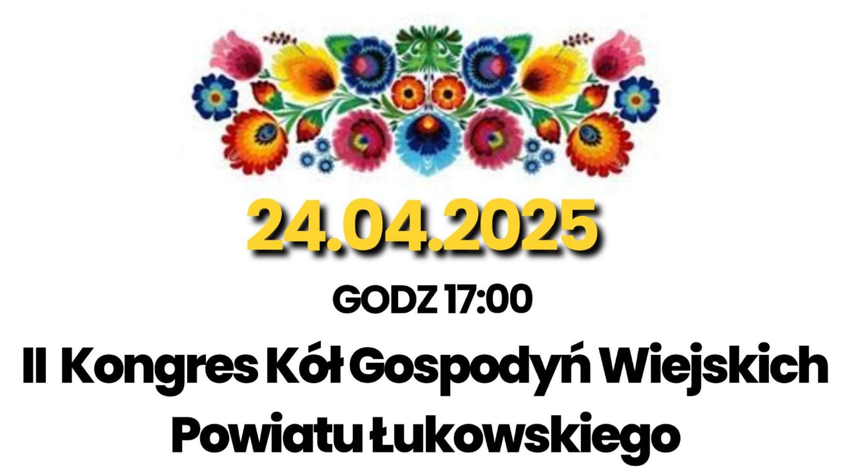 II Kongres Kół Gospodyń Wiejskich Powiatu Łukowskiego