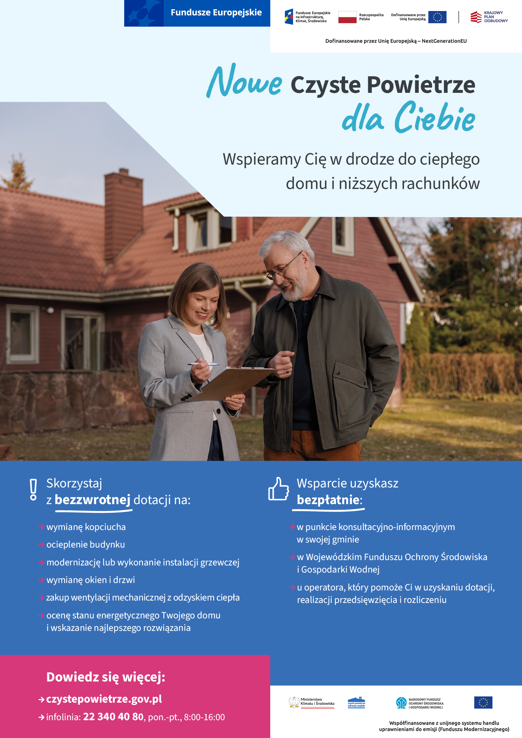 Materiały dla beneficjentów programu „Czyste powietrze”