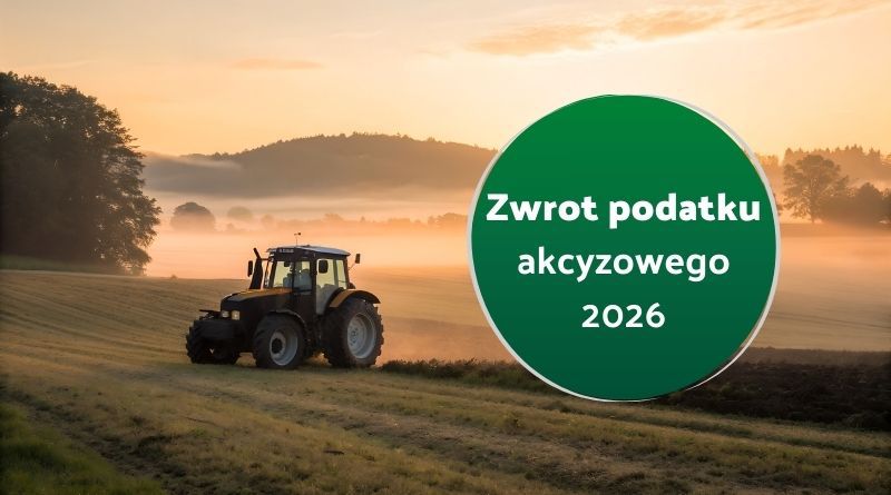 Zwrot podatku akcyzowego dla rolników – informacje w pigułce