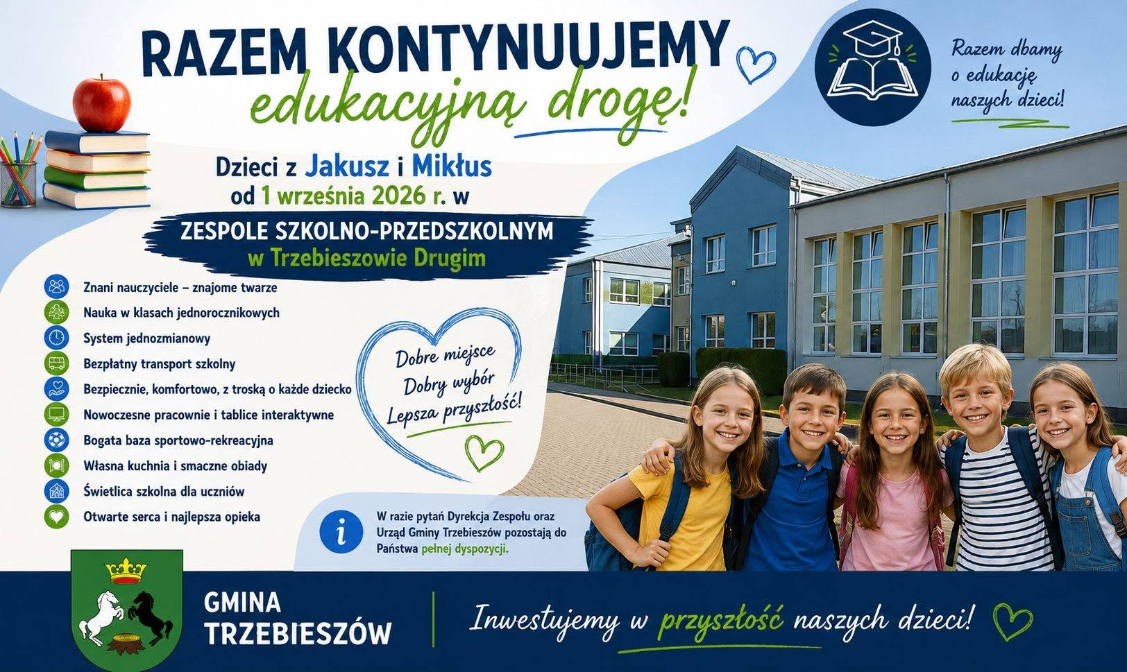Razem kontynuujemy edukacyjną drogę!